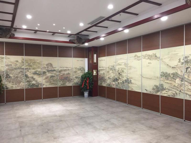 悬挂式活动隔断